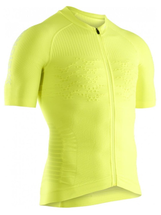 Koszulka damska X-Bionic Effektor 4.0 Bike Zip żółta.jpg