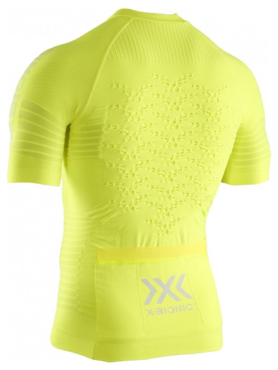 Koszulka damska X-Bionic Effektor 4.0 Bike Zip żółta1.jpg